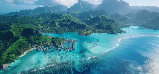 Visualiser les destinations paradisiaques : comment situer Bora-Bora sur une mappemonde ?